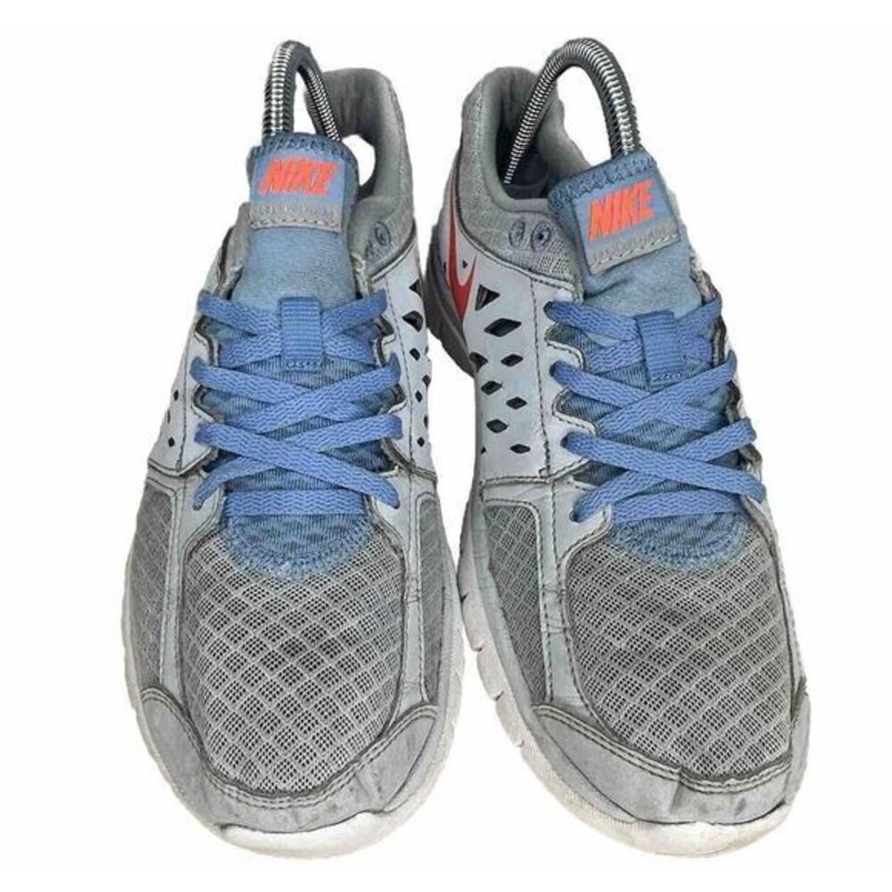Nike Flex Run 2013 Low Size 8.5 Gray Running Sneakers Shoes Womens - Picture 3 of 8